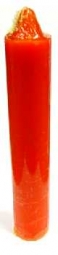 Orange 9" Jumbo Pillar Candle